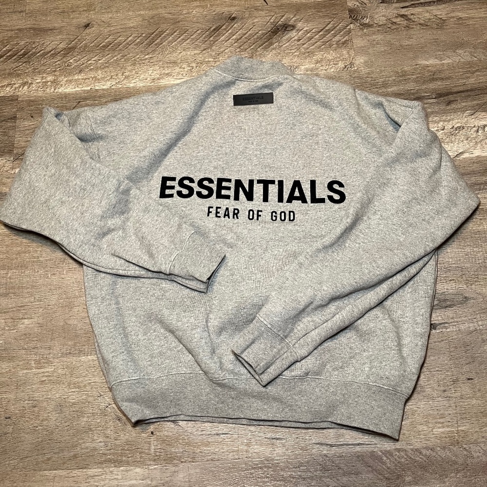 Fear of Good Essentials | Grey Sweater